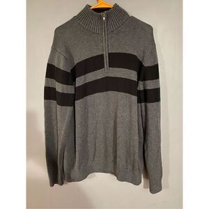 Tommy Hilfiger Half Zip Sweater Size Large
